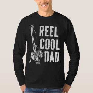 Cooler Vater Angeln Papa Vatertag Geschenk T-Shirt
