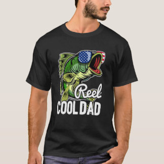 Cooler Vater Angeln Sonnenbrille 4. Juli Patri T-Shirt