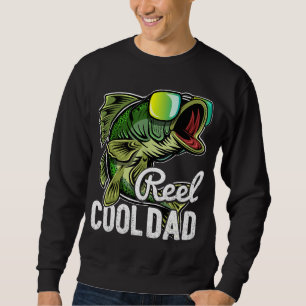 Cooler Vater Angeln Sonnenbrille Funny Vater's Da Sweatshirt