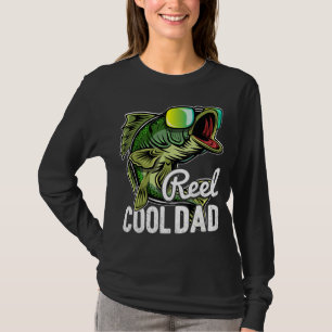 Cooler Vater Angeln Sonnenbrille Funny Vater's Da T-Shirt