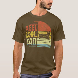 Cooler Vater Angeln Vintag Retro Vatertag T T-Shirt