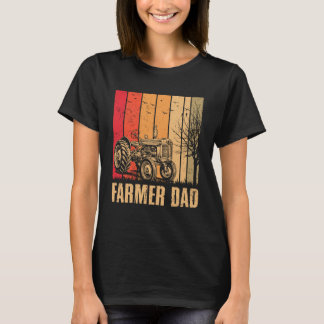 Cooler Vater-Bauer Vintage-Grafik T-Shirt