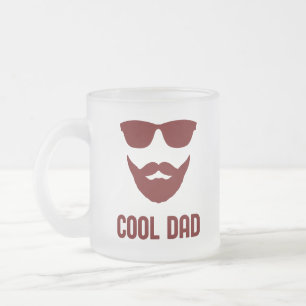 Cooler Vater Bester VATER Stilvolles Geschenk für  Mattglastasse