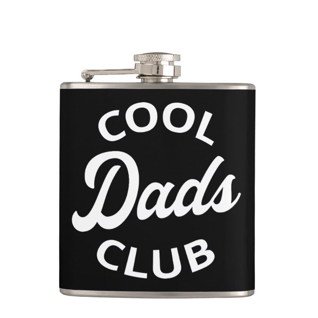 Cooler Vater Club I Flachmann (Vorderseite)