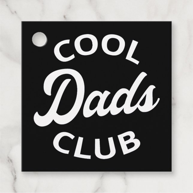 Cooler Vater Club I Geschenkanhänger (Vorderseite)