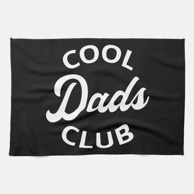 Cooler Vater Club I Geschirrtuch (Horizontal)