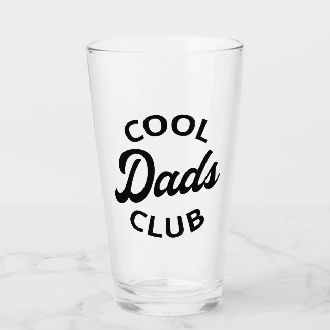 Cooler Vater Club I Glas (Vorderseite)