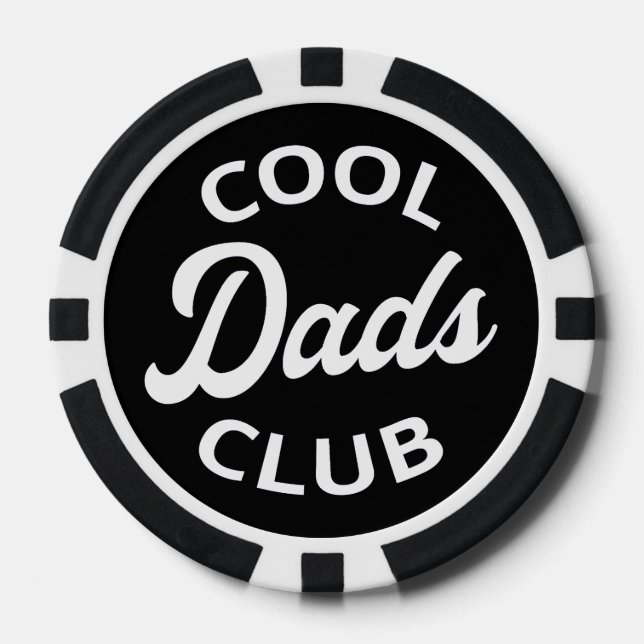 Cooler Vater Club I Pokerchips (Vorderseite)