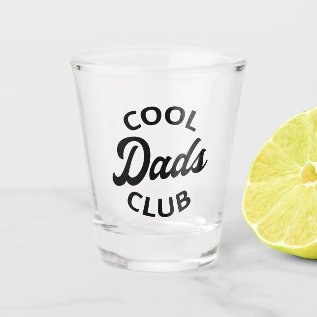 Cooler Vater Club I Schnapsglas (Vorderseite)