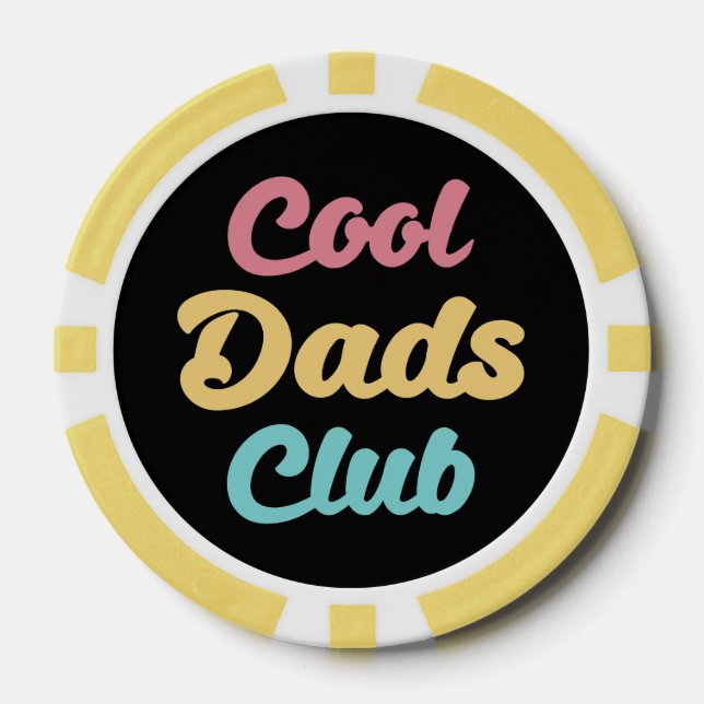 Cooler Vater Club II Pokerchips (Vorderseite)