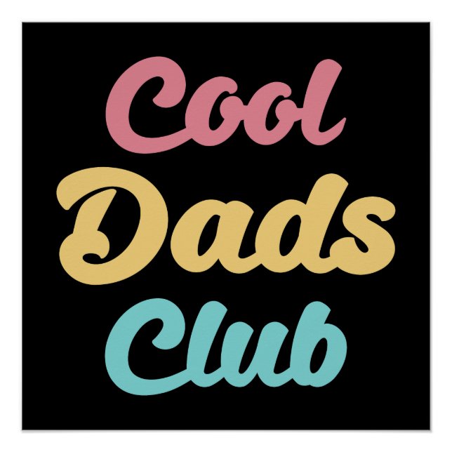 Cooler Vater Club II Poster (Vorderseite)