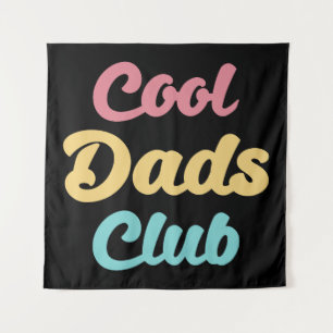 Cooler Vater Club II Wandteppich