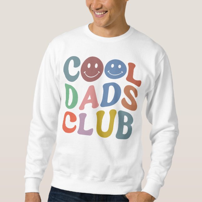 Cooler Vater Club Sweatshirt (Vorderseite)