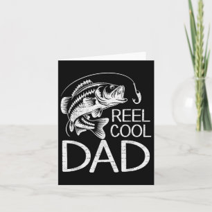 Cooler Vater Fischerei Fischfang Lover Daddy F Karte