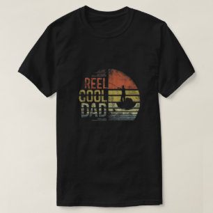 Cooler Vater Fischerei T - Shirt