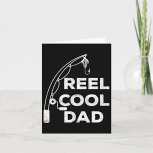 Cooler Vater Fisherman Fathers Day Shirt 1 Karte