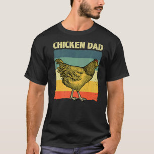 Cooler Vater für Männer Pater Hen Hühner Bauer T-Shirt