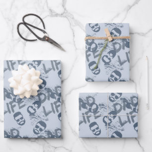 Cooler Vater Geschenkpapier Set
