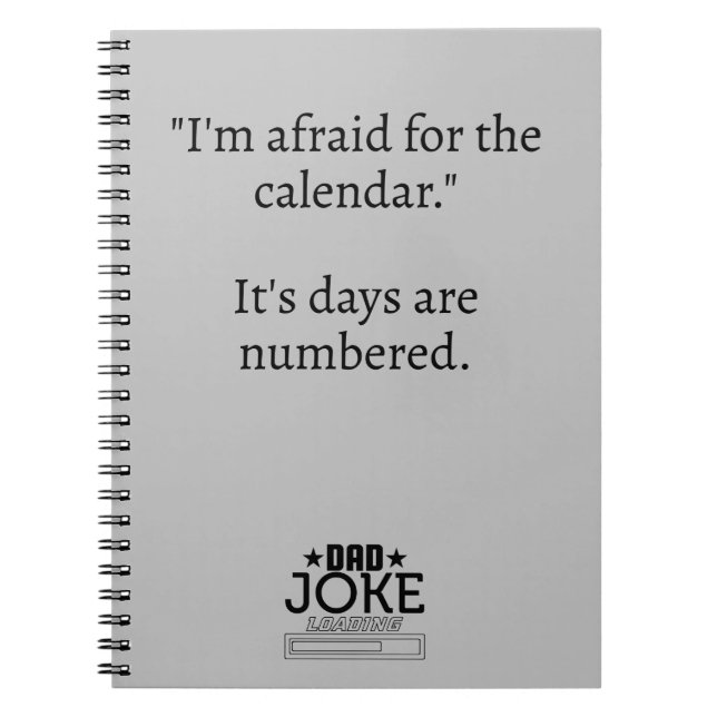 Cooler Vater Joke Design Notizblock (Vorderseite)