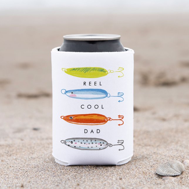Cooler Vater Köder Dosenkühler (Reel Cool Dad fishing bait can cooler.)