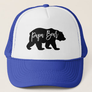 Cooler Vater Papa Bear Truckerkappe
