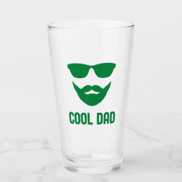 Cooler Vater | Sie können die Grafikfarbe ändern Glas