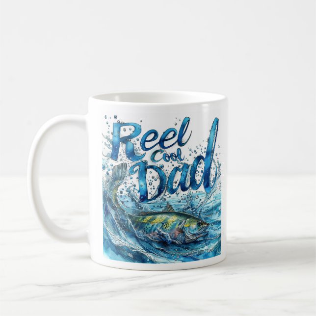 Cooler Vater Tasse Kaffee Cup Vater Geschenk (Links)