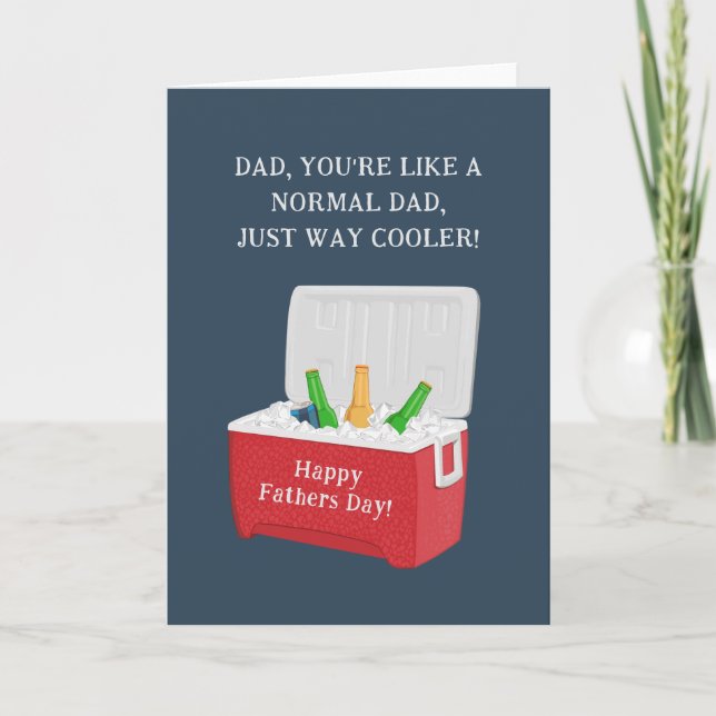 Cooler Vater Vatertag Karte (Vorderseite)