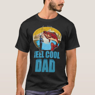 Cooler Vater Vathers Tag Fischen für Ehemann Da T-Shirt