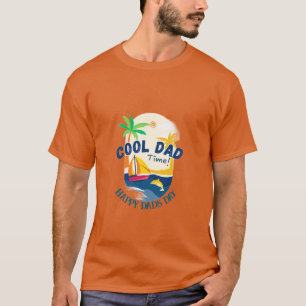 COOLER VATER ZEIT Tshirt nach Maß für Väter Tag