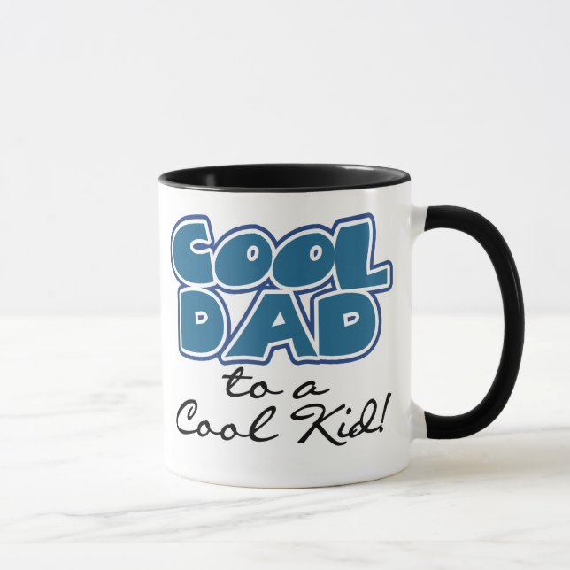 Cooler Vater zu einem coolen Kind Tasse (Rechts)