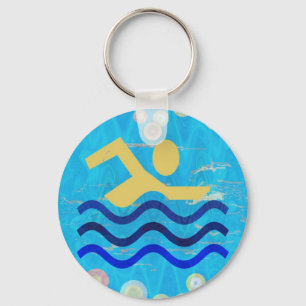 Cooler Verstand des Schlüsselanhängers in heiße Schlüsselanhänger