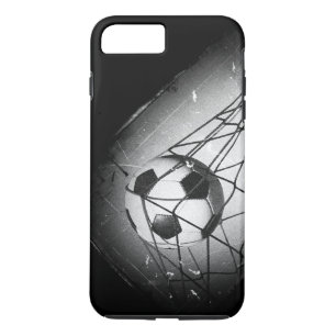 Cooler Vintage Grunge Fußball im Tor Case-Mate iPhone Hülle