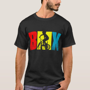 Cooler Vintager BMX-Fan-Rennen für Jungen T-Shirt