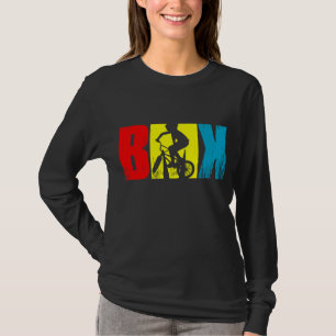 Cooler Vintager BMX-Fan-Rennen für Jungen T-Shirt