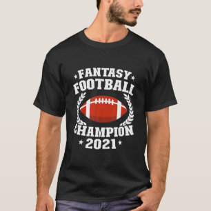 Cooler Vintager Fantasy Football Champion 2021 Men T-Shirt