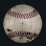 Cooler Vintager Grunge-Baseball Dartscheibe<br><div class="desc">Fügen Sie ustom Text/Namen/Zahl in der Mitte hinzu,  wenn Sie gewünscht werden. Ursprünglicher Entwurf durch ©riverme*2012.</div>