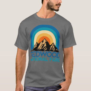 Cooler Vintager Retro Redwood Nationalpark T-Shirt