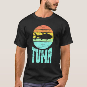 Cooler Vintager Thunfischfang T-Shirt