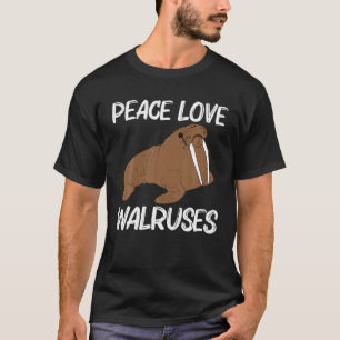 Cooler Walrus für Männer Frauen Nordpol Pazifische T-Shirt