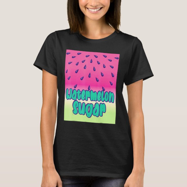 Cooler Wassermelonzucker T-Shirt (Vorderseite)