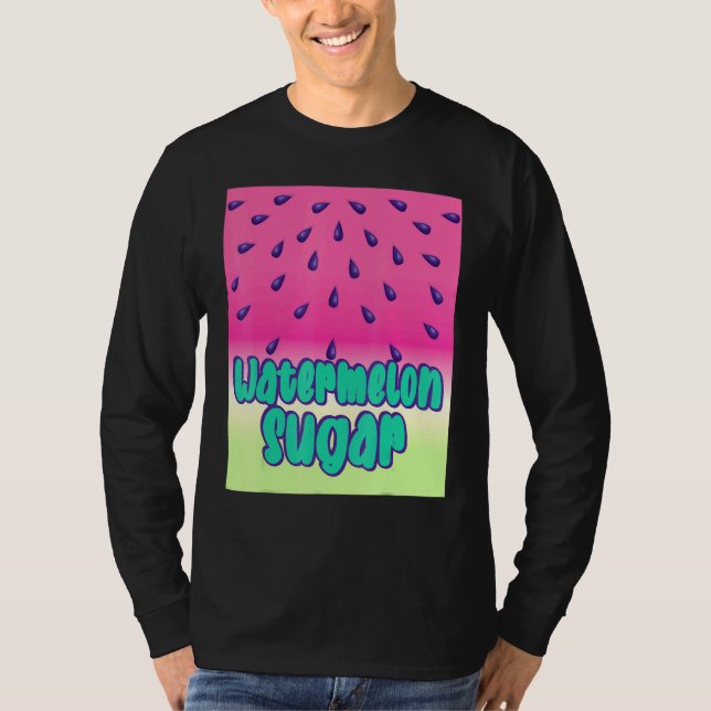 Cooler Wassermelonzucker T-Shirt (Vorderseite)