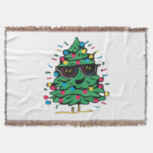 Cooler Weihnachtsbaum Klassiker Decke