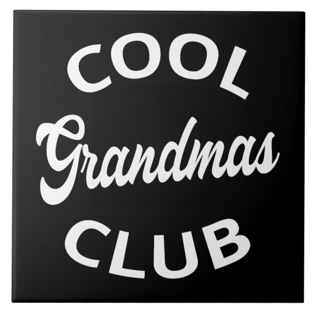 Cooler Weihnachtsclub I Fliese (Vorderseite)