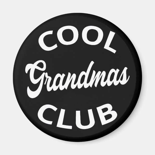 Cooler Weihnachtsclub I Magnet (Vorne)