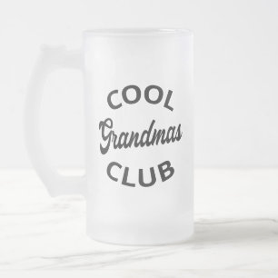 Cooler Weihnachtsclub I Mattglas Bierglas
