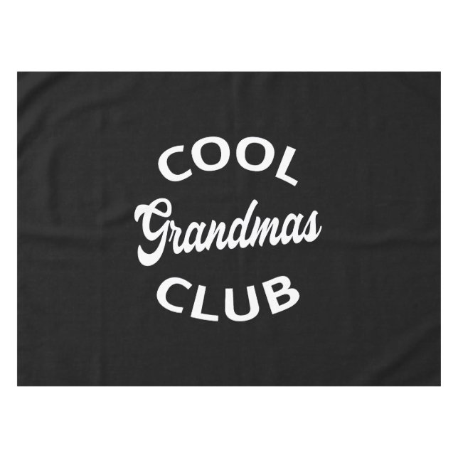Cooler Weihnachtsclub I Tischdecke (Vorderseite (Horizontal))