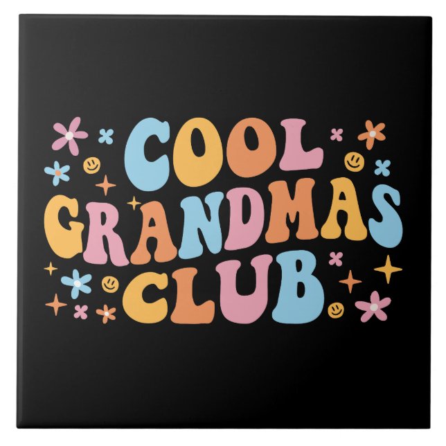 Cooler Weihnachtsclub III Fliese (Vorderseite)