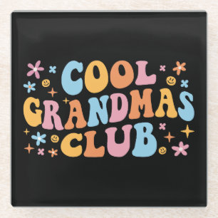 Cooler Weihnachtsclub III Glasuntersetzer