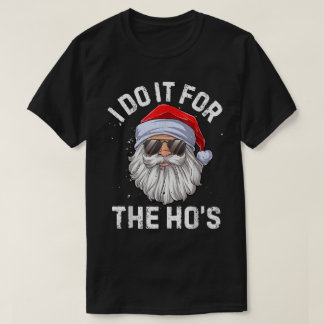 Cooler Weihnachtsmann Lustiges Weihnachtsdesign T-Shirt